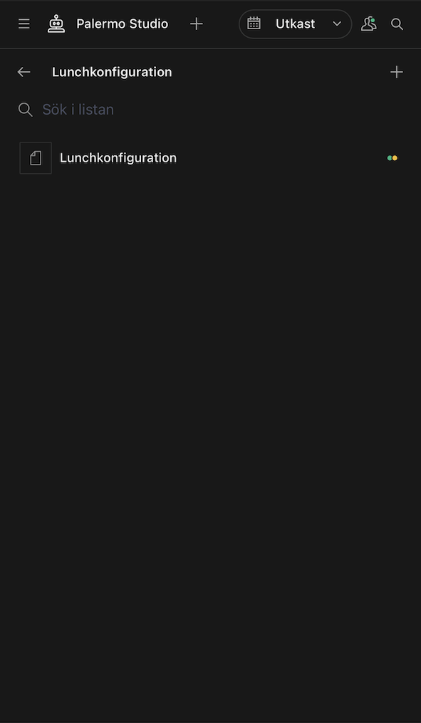 CMS mobile customization interface